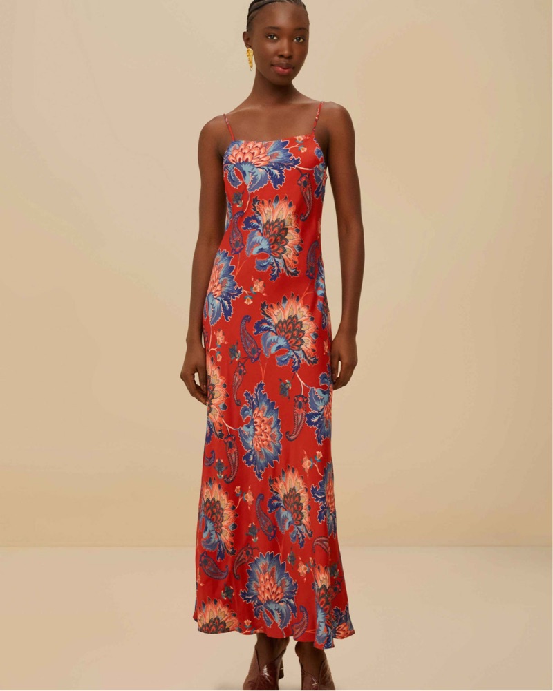 farm rio red and blue dress Farm Rio main image 0