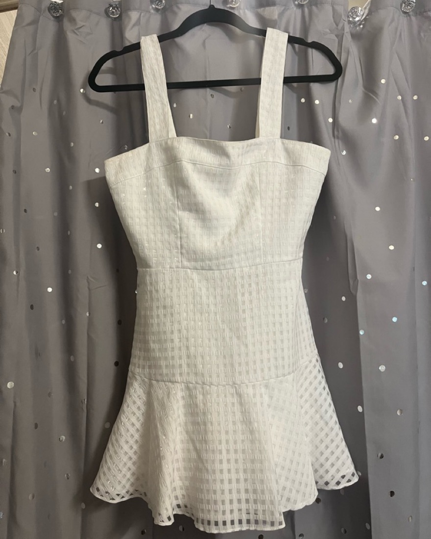 annalise dress in ivory amanda uprichard by Amanda Uprichard AUG25WK3