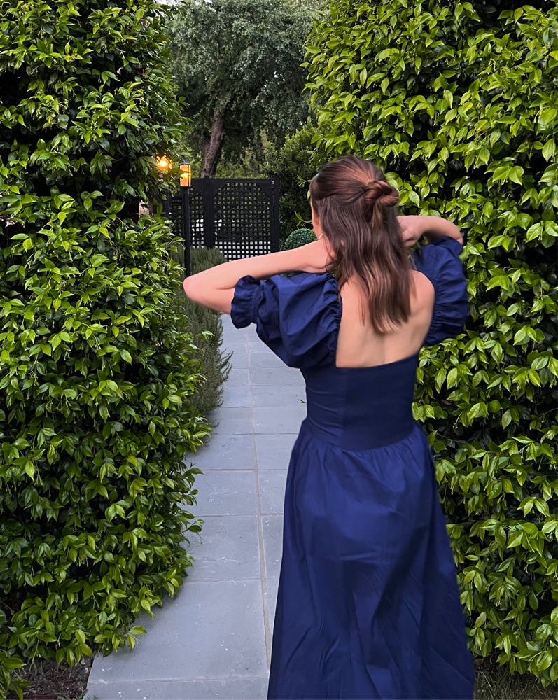 Hill House Blue Ophelia Dress by Hill House - Pickle