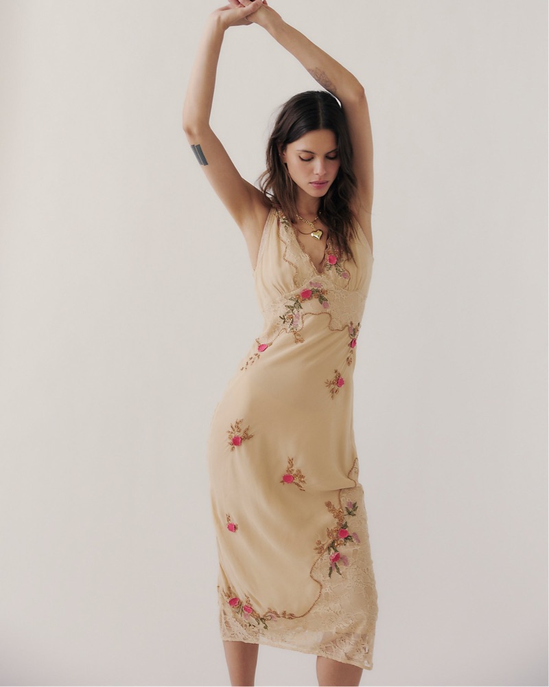 meet again midi dress Free People Meet Again Midi Dress by Free People