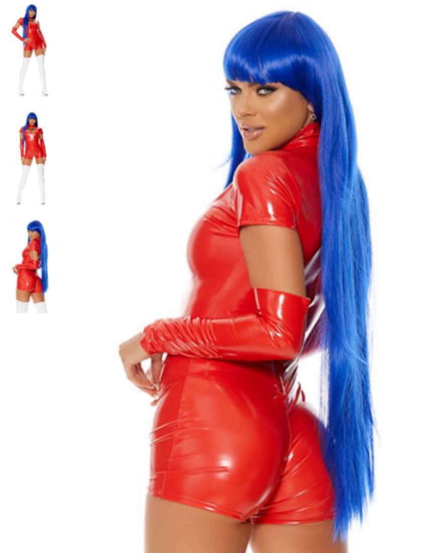 Thing Two Sexy Latex Costume by Yandy