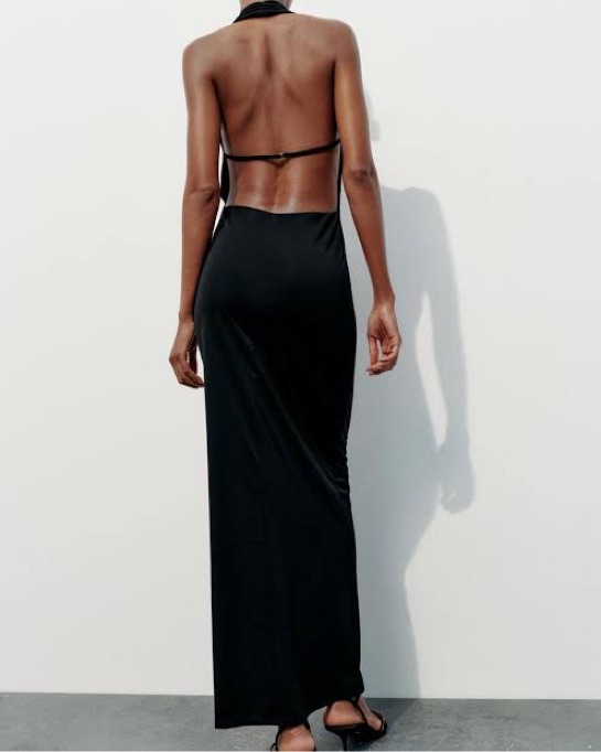 Draped Halter Dress by Cult Gaia - Pickle