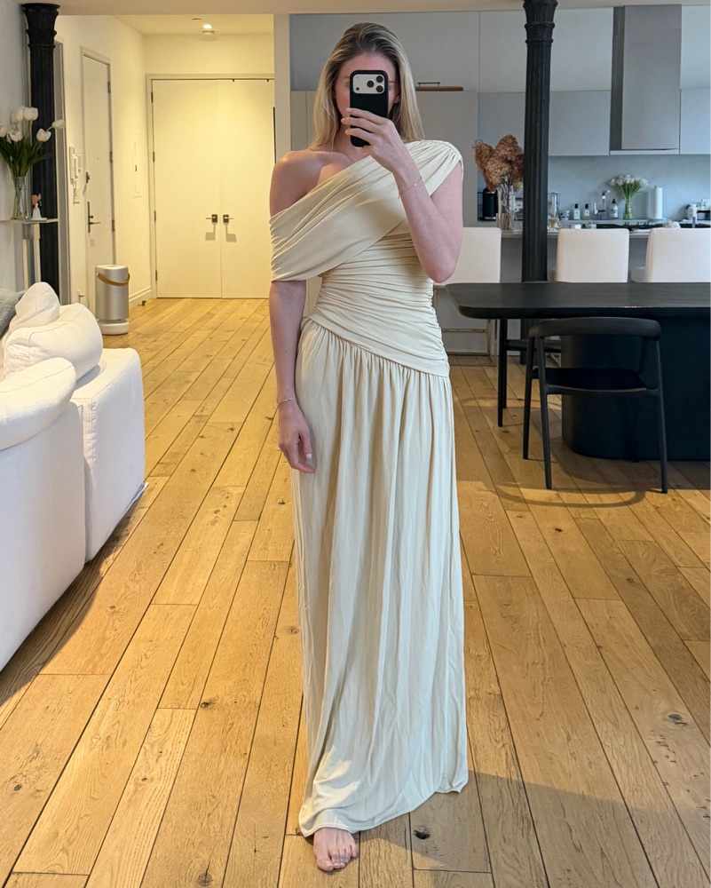 Helsa Apolla Jersey Dress (Yellow) by Helsa - Pickle