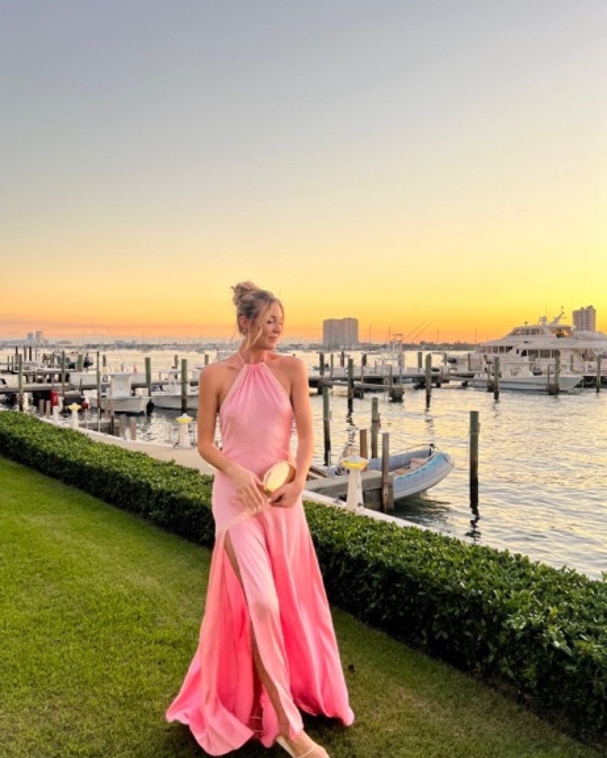 maxi dress and high heels Yvonna Ruched Maxi Dress | Citrus | Womens