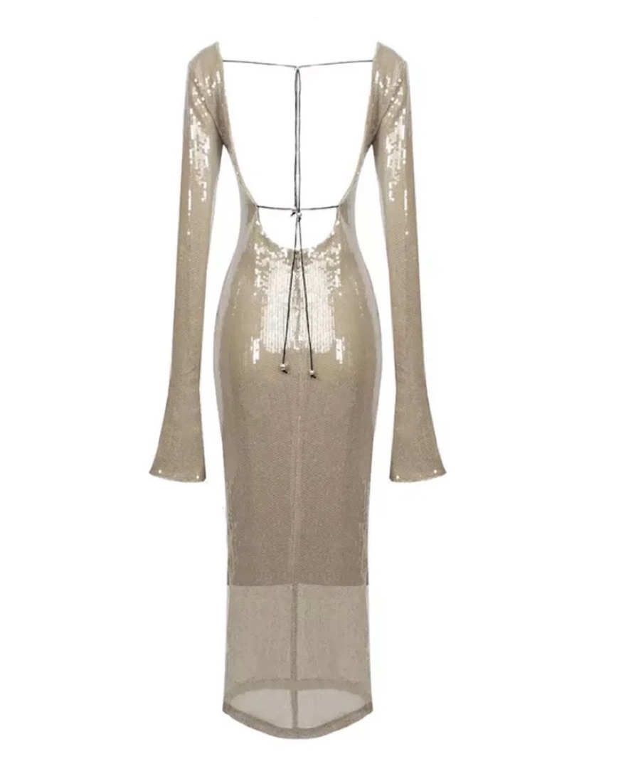 16arlington sequin dress hailey bieber S - Hailey Bieber Sequin dress by 16 Arlington