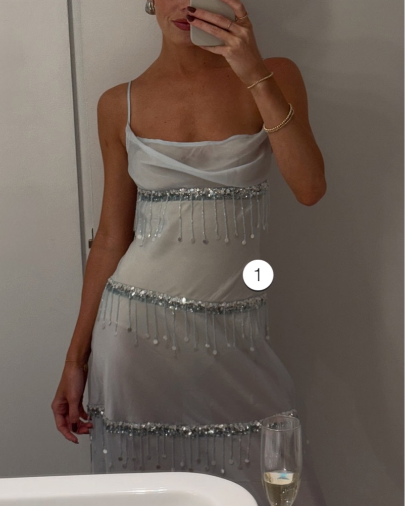 strapless open back dress ASTA RESORT