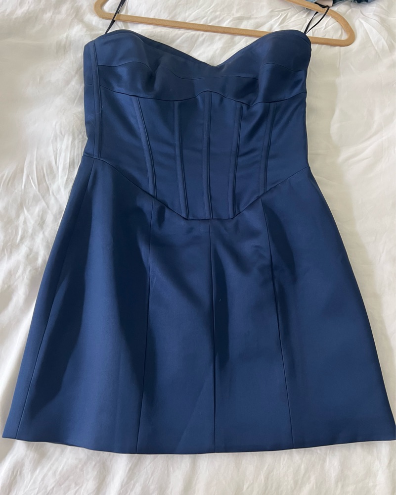 reformation pacie satin dress Reformation