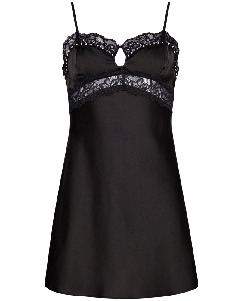 Danielle Guizio Babydoll Slip Dress by Danielle Guizio - Pickle