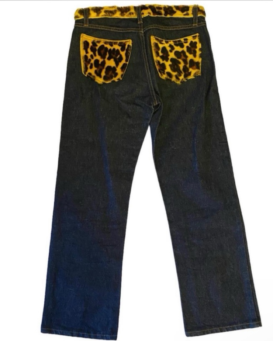 Dolce & Gabbana Cheetah Jeans by Dolce + Gabbana - Pickle