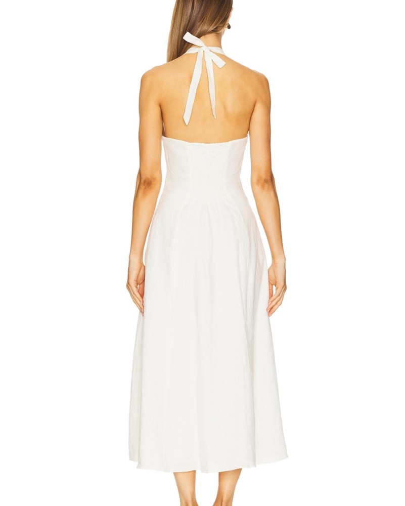 silver midi cocktail dress Enchanted - Silver Sequinned tulle Midi Dress