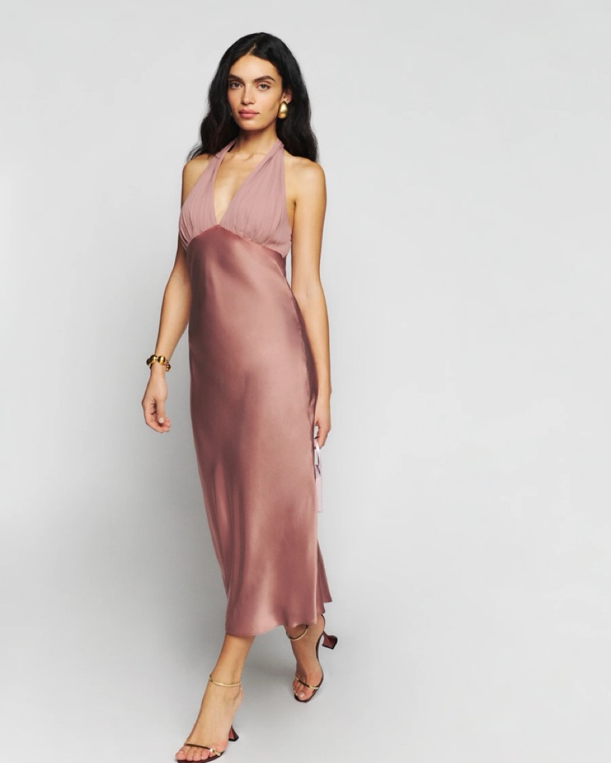reformation wyn silk dress Wyn Silk Dress Reformatin by Reformation
