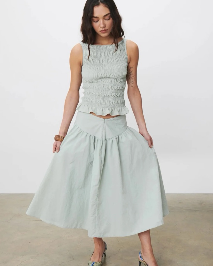 Peachy Den Deba set in Oyster by Peachy Den - Pickle