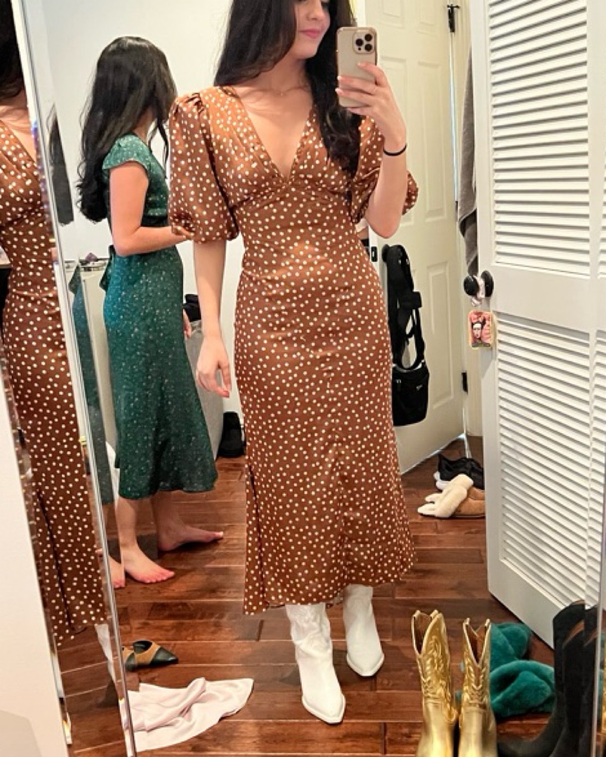 Ronny Kobo Polka Dot Callie Dress by Ronny Kobo - Pickle