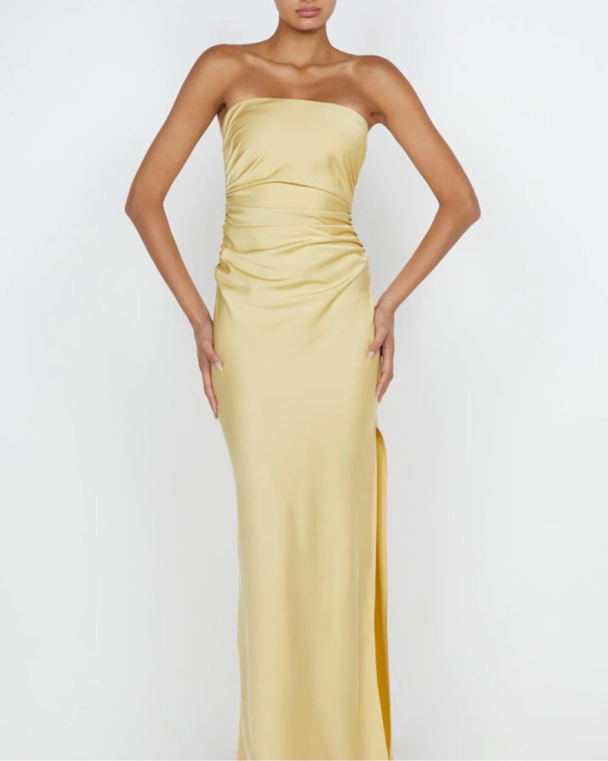Bec + Bridge Eternity Strapless Maxi by Bec & Bridge - Pickle