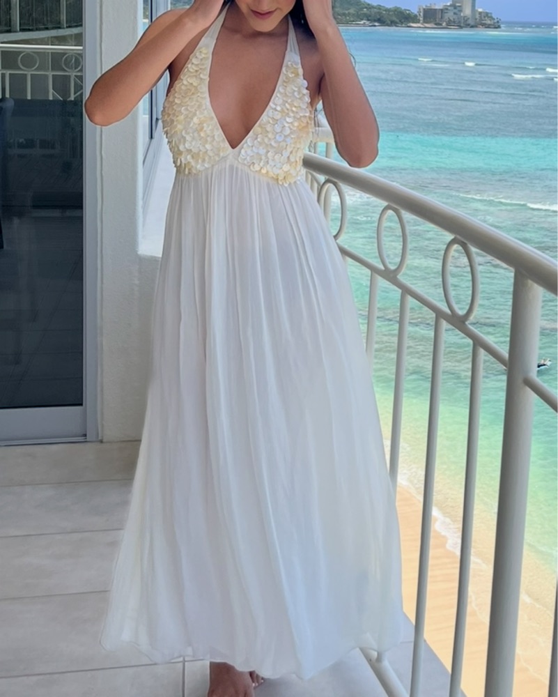 zara white backless dress Zara Rose Crochet Maxi Dress