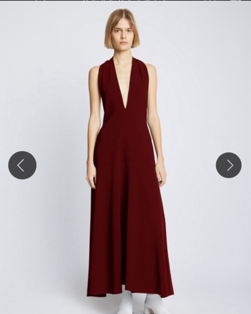 abstract halter dress Tropical Tide Abstract Halter Maxi Dress in Burgundy