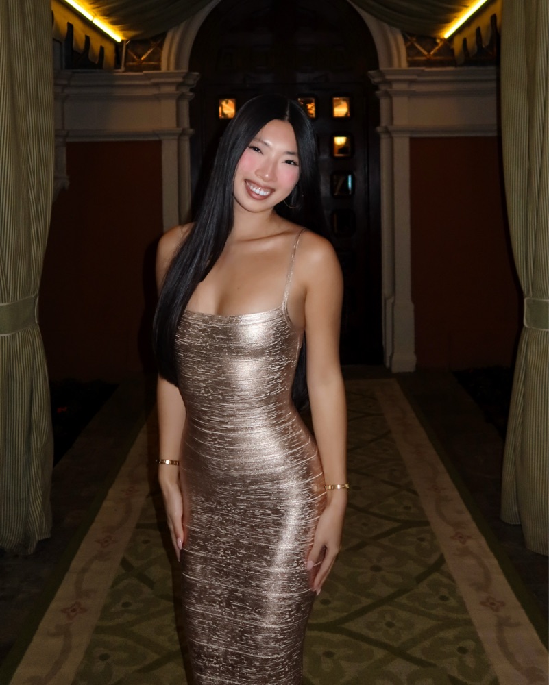 champagne bandage dress House Of CB SOLD OUT Champagne Bandage Dress by House of CB