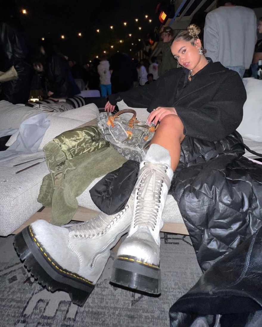 リックマーチン　ファーブーツ43 rick owens リックマーチン ファーブーツ43 rick owens - メルカリ