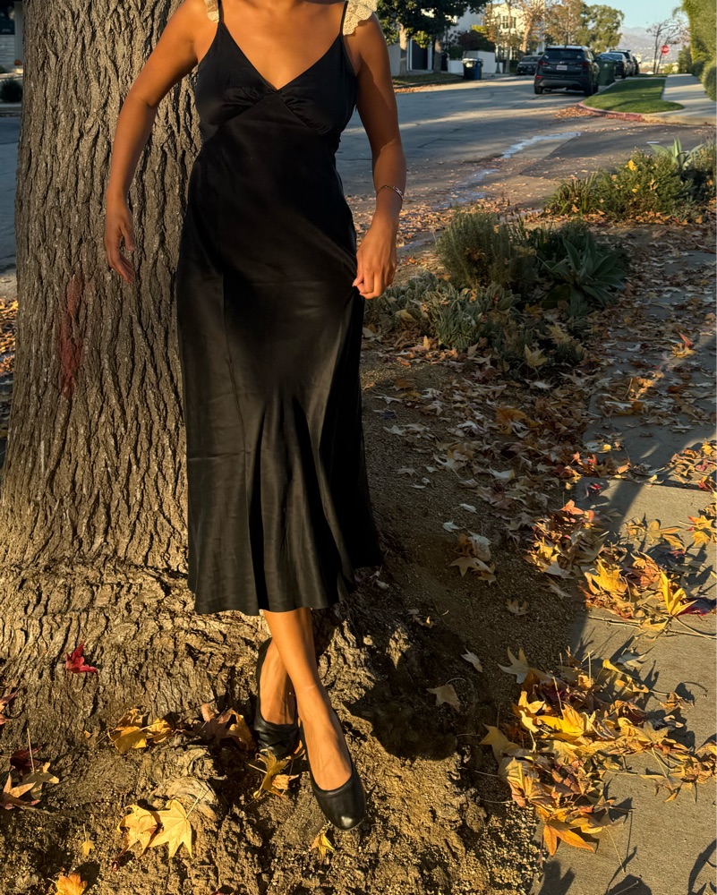 Black And Lace Doen Dress by Doen - Pickle