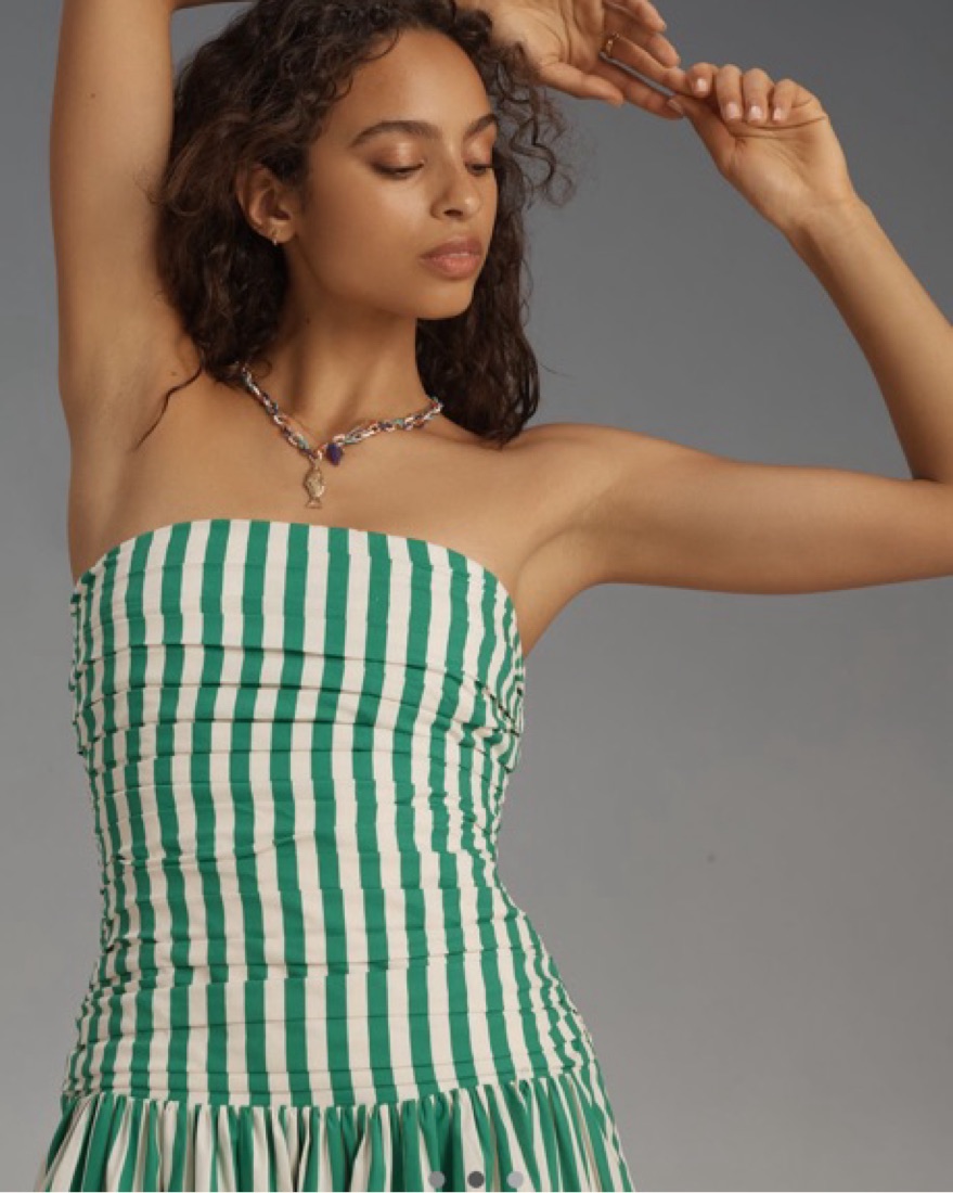 rhode green and pink dress Rhoda | Green Twist Halter-Neck Cape Maxi Dress main image 1