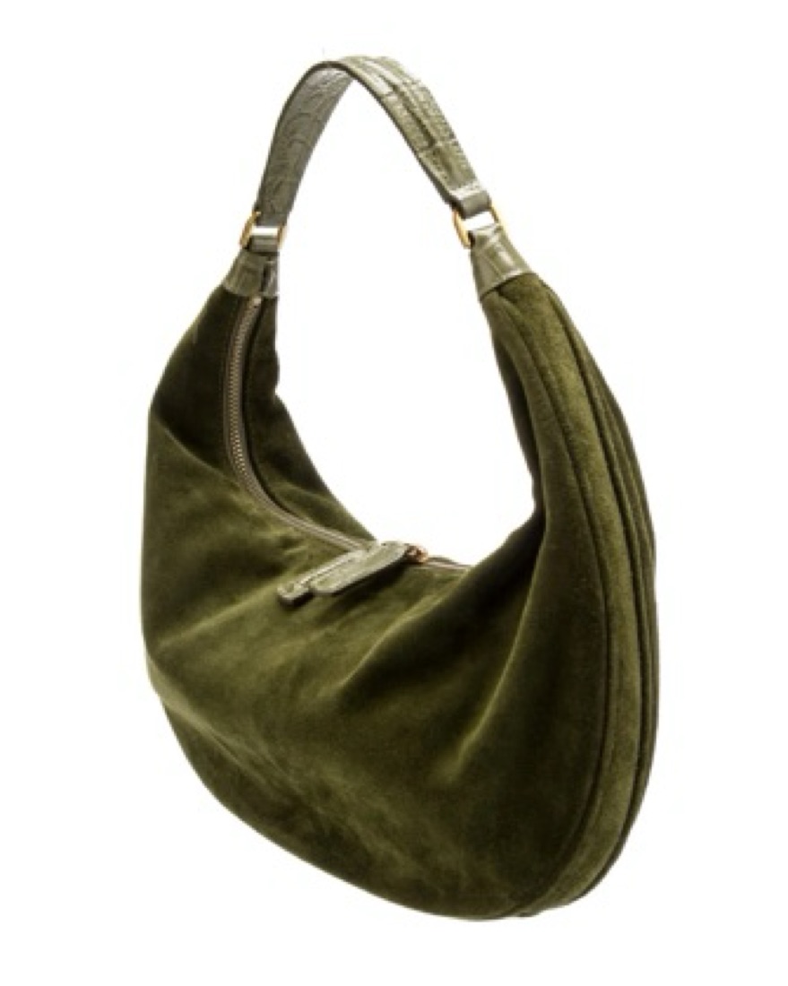 *STAUD* スエード＆パテントレザーショルダーバッグ STAUD* スエード＆パテントレザーショルダーバッグ (STAUD
