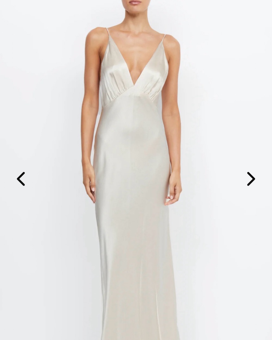waterfall sleeve maxi dress The Jean