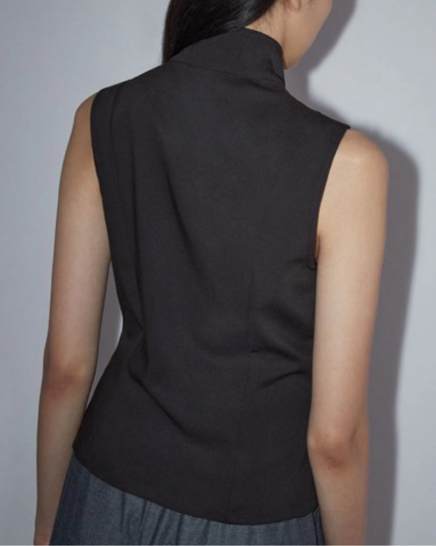 paloma wool ダークグレー ハルター ネック ビスチェ paloma wool ダークグレー ハルター ネック ビスチェ