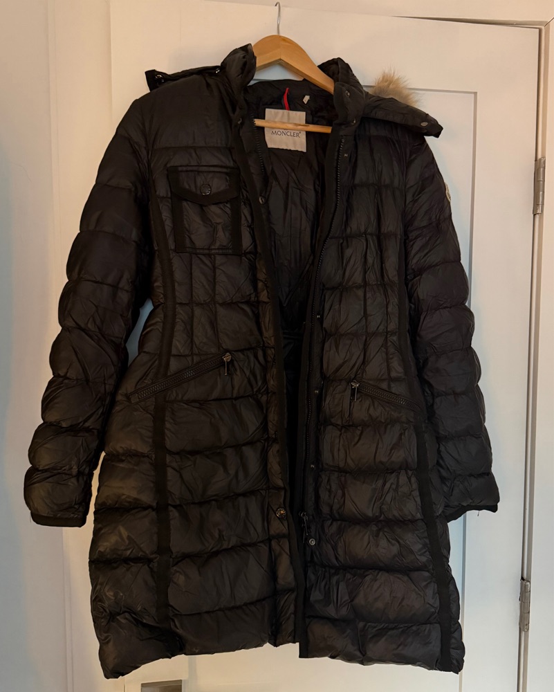 Moncler Women's Knee-Length Parka by Moncler - Pickle