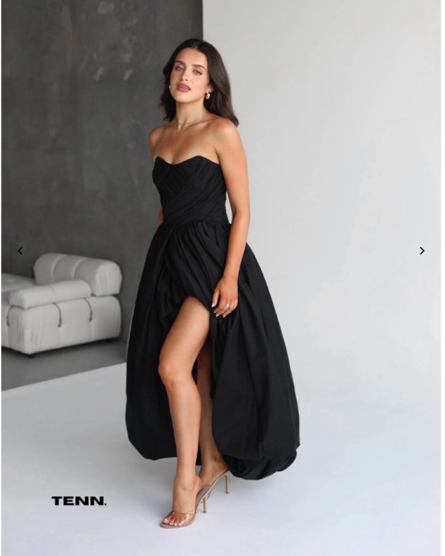 【Aje.】Spatial Maxi Dress Spatial Maxi Dress | Black | Aje – Aje ROW