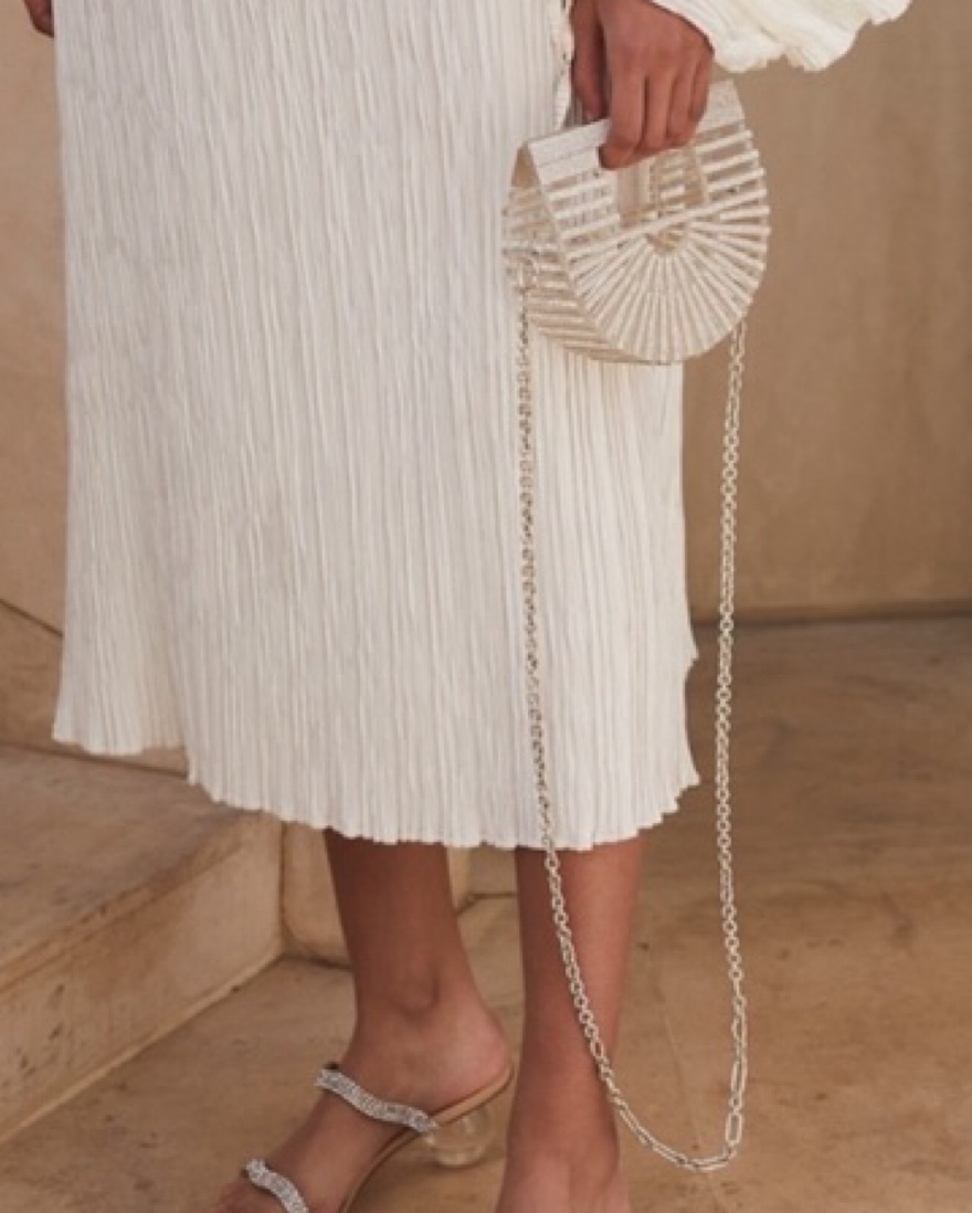Cult Gaia Crystal Bag by Cult Gaia - Pickle
