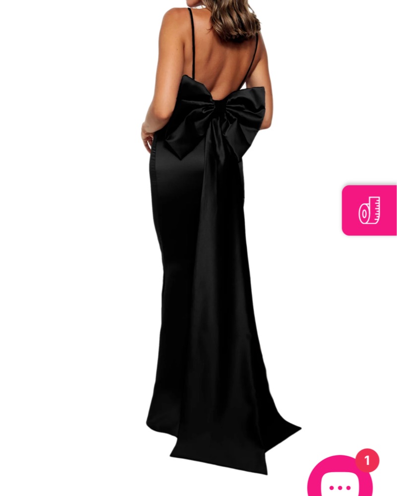 Bari Jay Bridesmaid Dress With Bow by Bari Jay - Pickle