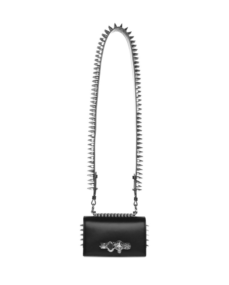 Alexander McQueen Biker Mini Bag by Alexander McQueen - Pickle