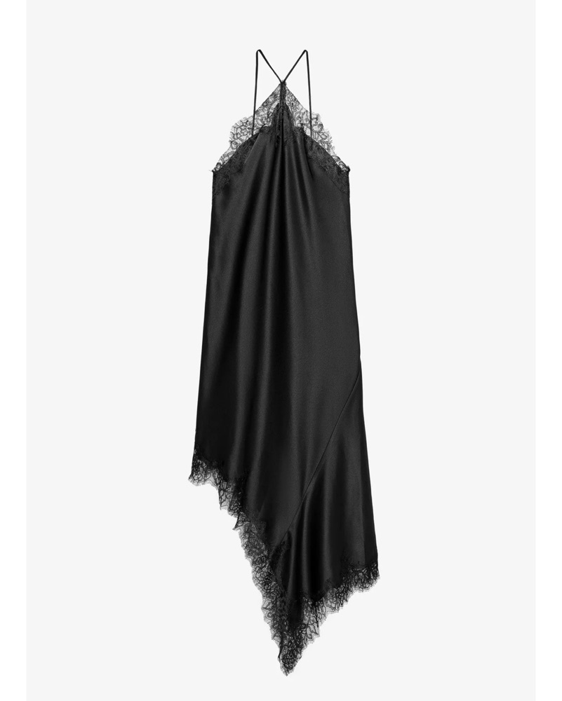 versatile little black dress Dress with lace detail main image 0