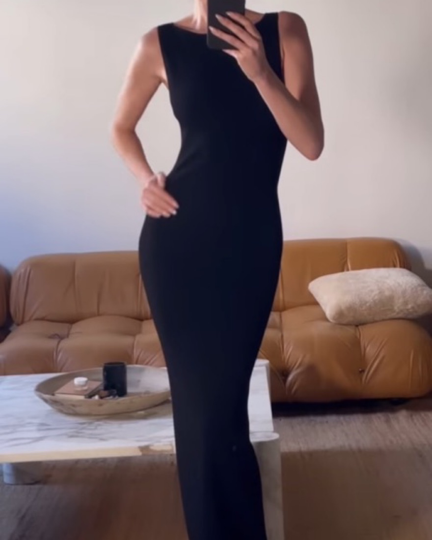 Helsa Ianli Knit Dress Black by Helsa - Pickle