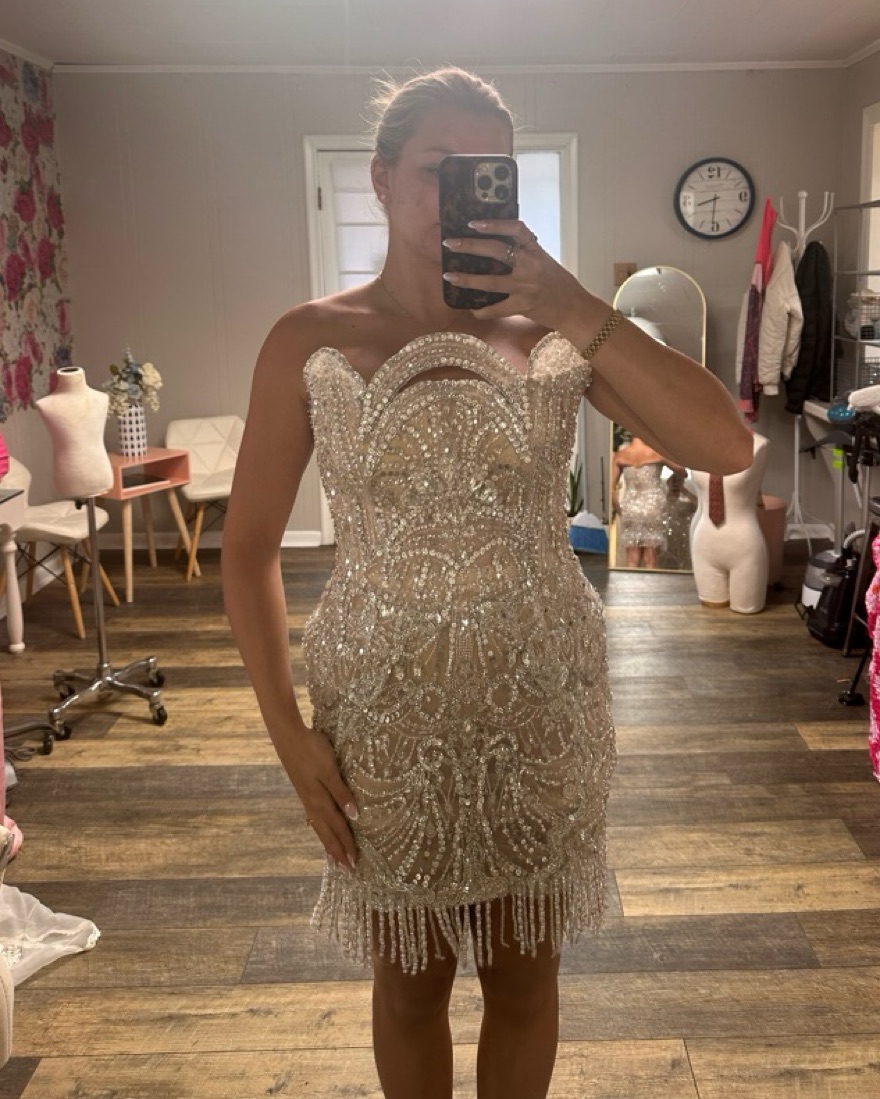 Albina dyla Crystal bridal Short Dress by Albina Dyla - Pickle