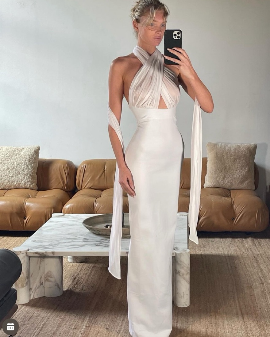 Helsa Amber Dress by Helsa - Pickle