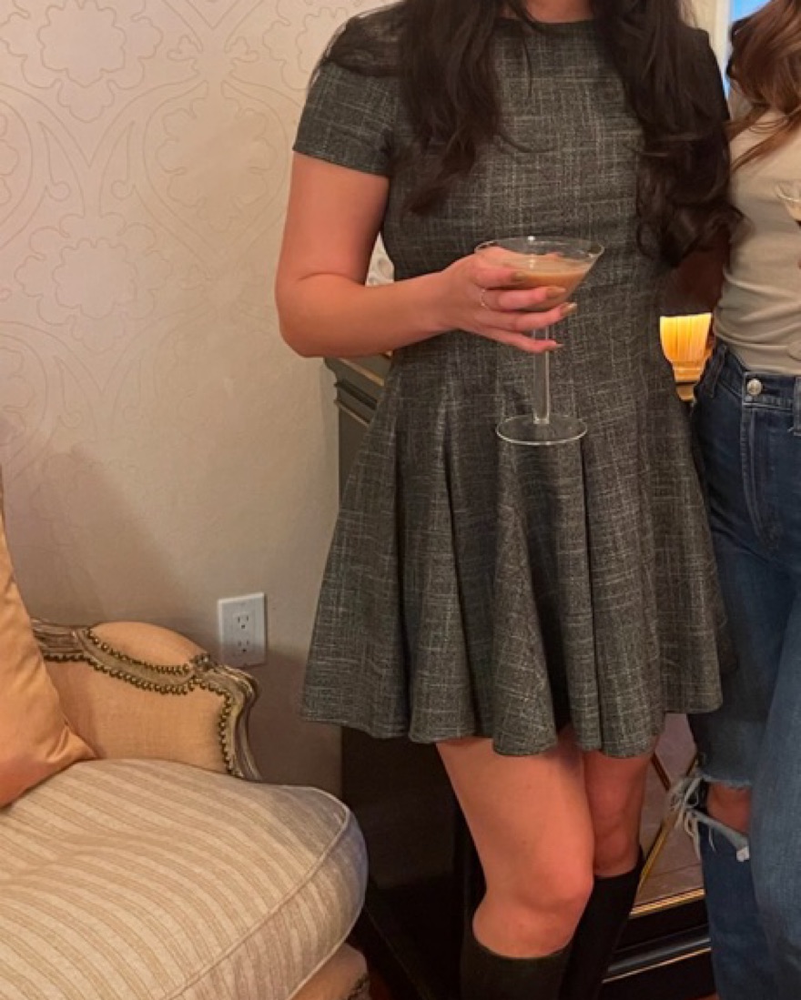 Zara Gray A Line Dress by Zara - Pickle