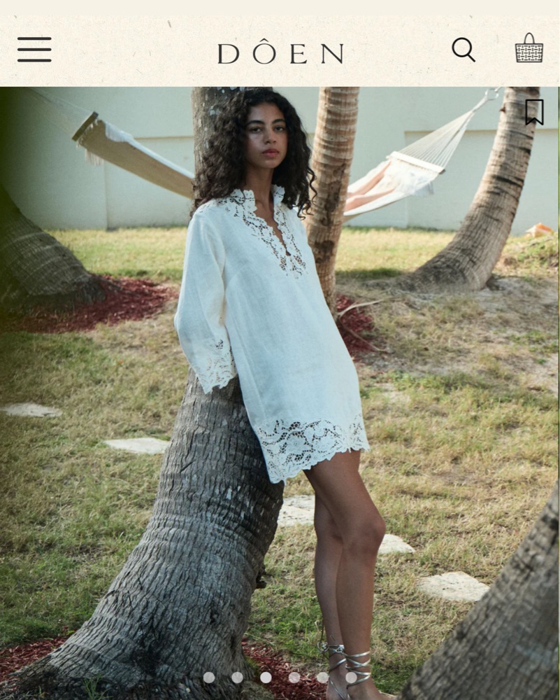 doen linen dress Doen Linen Dress by Doen