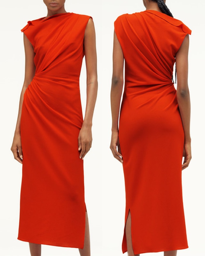 【れいこページ✨】❤️narciso rodriguez✨ワンピース BLOGGER FAV | ZARA NARCISO RODRIGUEZ RUCHED DRESS $239 SIZE