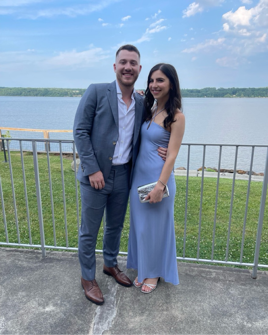 blue halter wedding guest dress Blue halter wedding guest dress or for formal event by Alex and Sophia