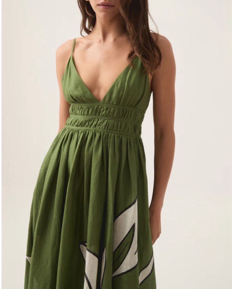 AJE Maxi Dress | Pickle