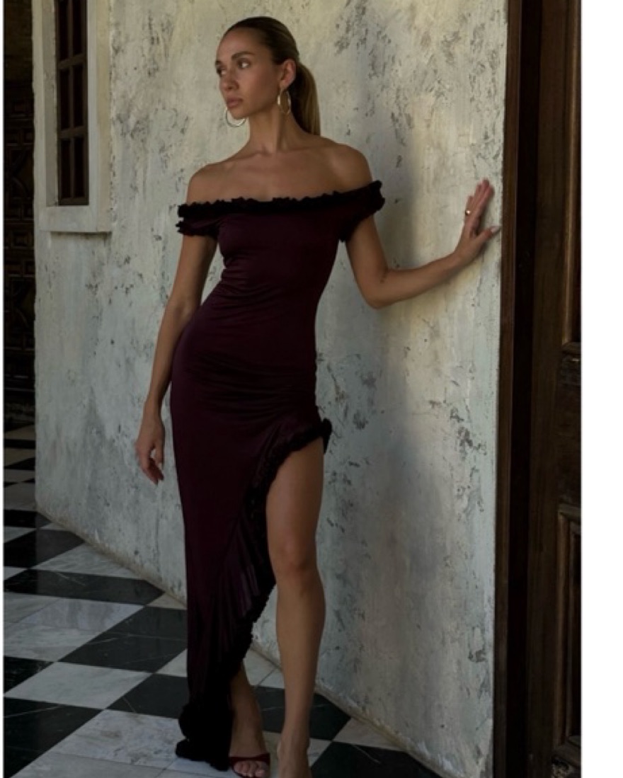 seersucker midi dress Jaclyn Lavender Lace Trim Cutout Seersucker Midi Dress