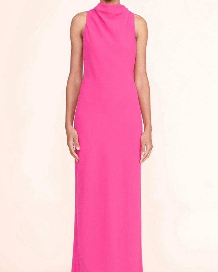 white spring maxi dresses Wara Maxi Dress White in Jersey