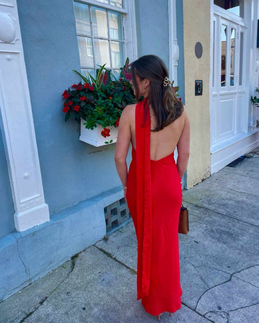 Yllw The Label Hendricks Dress In Red by Yellow The Label - Pickle