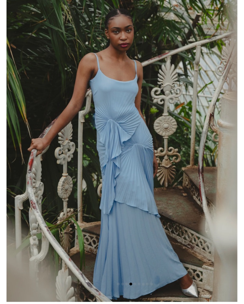 blue torrent dress Georgia Hardinge - Shop main image 1