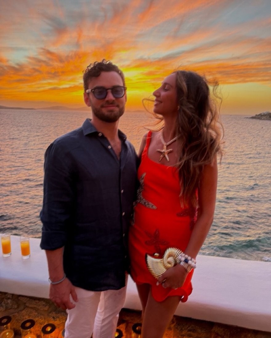 leslie amon orange dress Lets Party - IN THIS POST