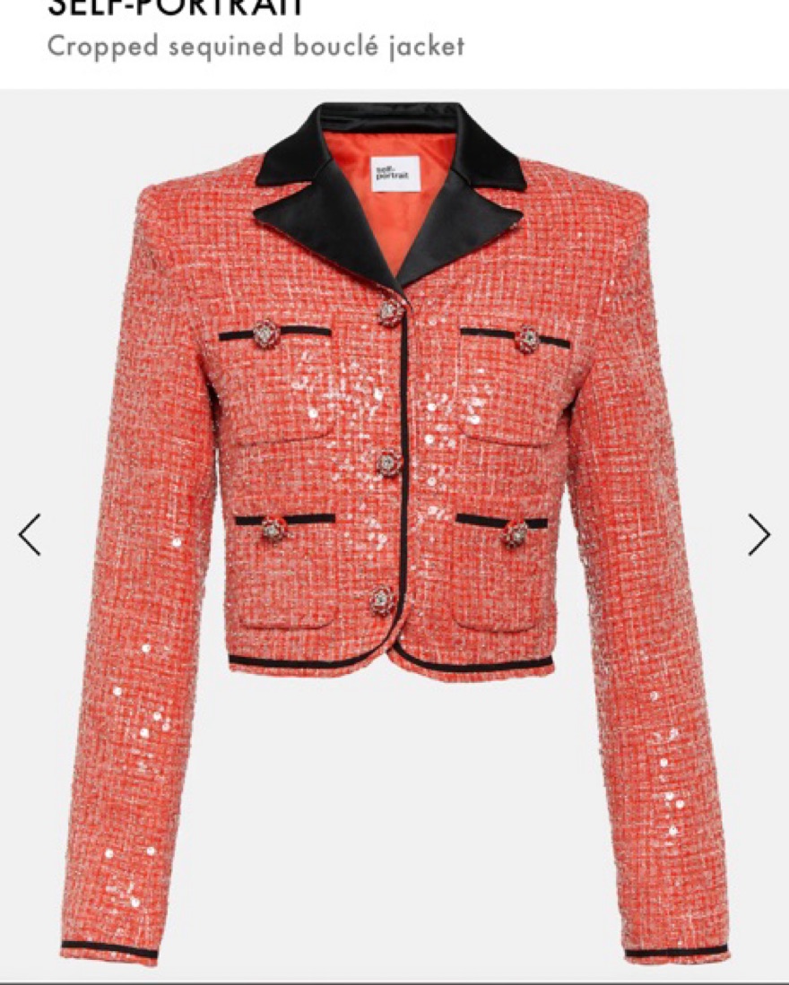 Self Portrait Sequin Jacket + Skirt by Self Portrait - Pickle