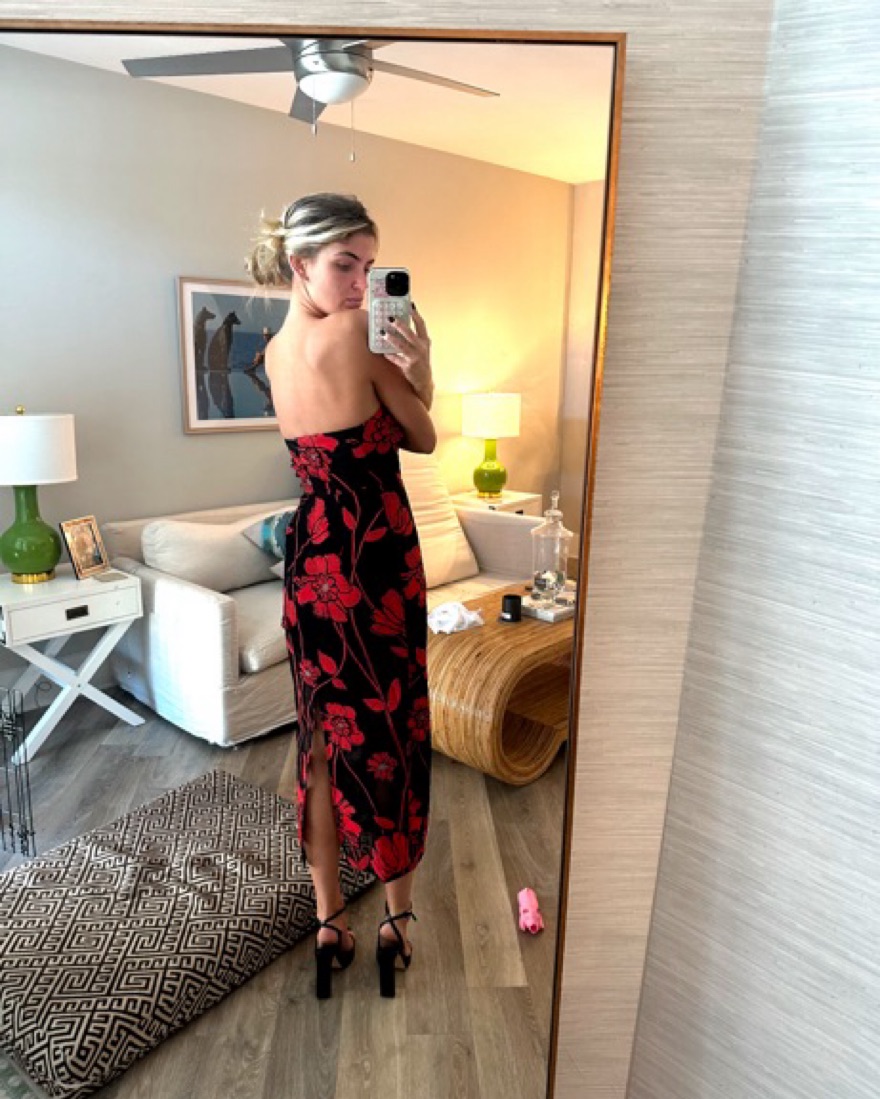 MILLY Shiloh Grand Floral dress | Pickle