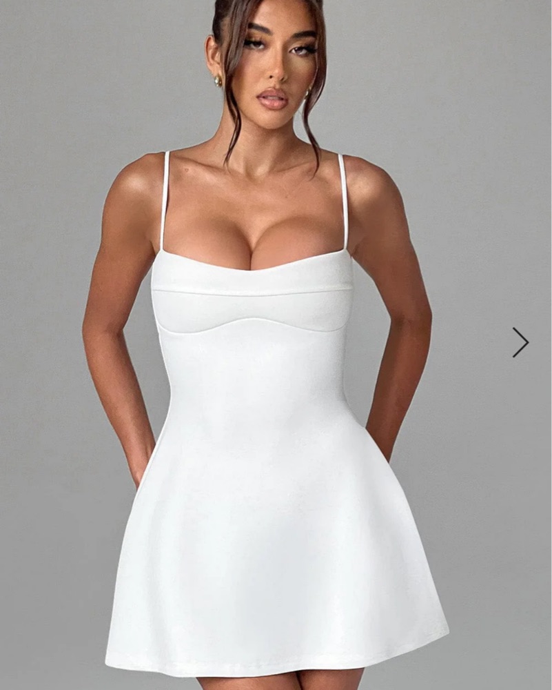 Babyboo Dakota Mini Dress Ivory | Pickle