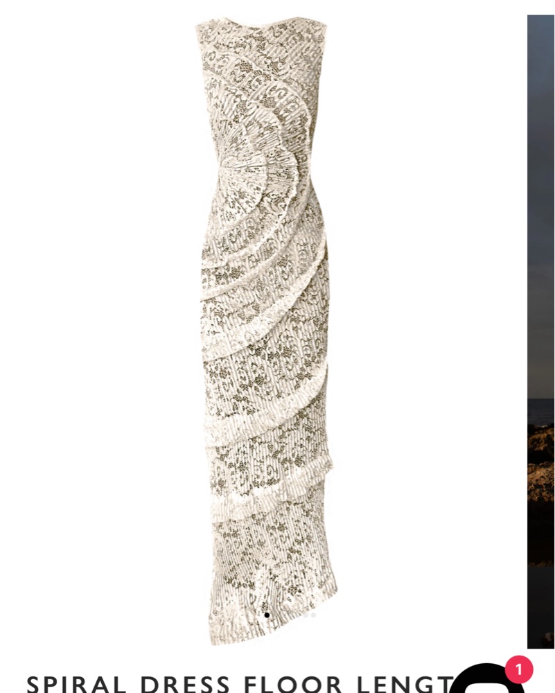 georgia hardinge spiral dress floor length Georgia Hardinge - Shop main image 0